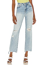 Product image of JONATHAN SIMKHAI STANDARD Eliot High Rise Boyfriend Jean. Click to view full details