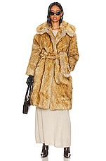 Product image of Jakke Katrina Faux Fur Coat. Click to view full details