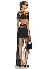 Macrame Slashed Layered Dress - thumbnail 7