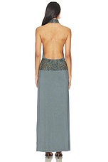 Beaded Halterneck Maxi Dress - thumbnail 6