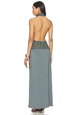 Beaded Halterneck Maxi Dress - thumbnail 7