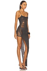 Laddered Knit Bandeau Dress - thumbnail 5