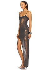 Laddered Knit Bandeau Dress - thumbnail 6