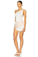 Reworked Varsity Lace Dress - thumbnail 6