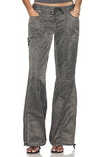 Satin Cargo Pant - thumbnail 4