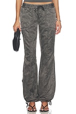 Satin Cargo Pant - thumbnail 6