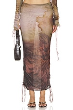 Lace Up Fold Over Top