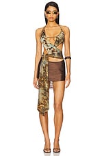 Printed Tassel Skirt - thumbnail 8