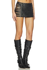 Slashed Mini Skirt - thumbnail 5