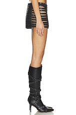 Slashed Mini Skirt - thumbnail 6