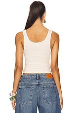 Sequin Ribbed Vest Top - thumbnail 6