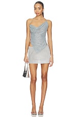 Rhinestone Cowl Backless Top - thumbnail 7