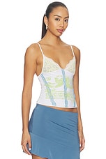 Jersey Cami With Lace Cups - thumbnail 5
