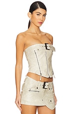 Buckle And Zip Corset - thumbnail 5