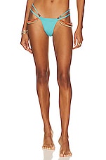 Product image of Jaded London Aurora Bikini Bottom With Bead Trim. Click to view full details