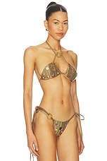 Stripe Mirror Bikini Top - thumbnail 5