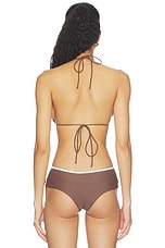 Military Lapel Triangle Bikini Top - thumbnail 6