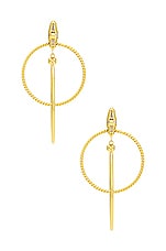 Product image of Jackie Mack Saturn Earrings. Click to view full details