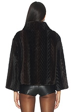 Faux Mink Pullover Sweatshirt - thumbnail 6
