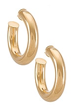 Product image of joolz by Martha Calvo Tubular Hoops Earrings. Click to view full details