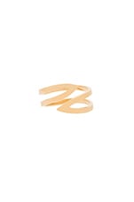 Product image of joolz by Martha Calvo Triangle Cuff Ring. Click to view full details