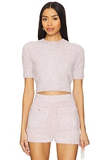 Crop Short Sleeve Crew