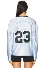 Jordan's Collarless Long Sleeve - Blue main image 1