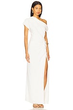 Kally Draped Midi Dress - thumbnail 4