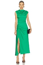 Burke Draped Mini Dress - thumbnail 4