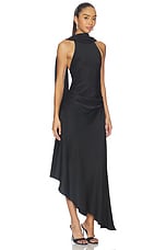 Monica Satin Midi Dress - thumbnail 5