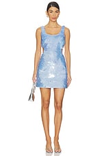 Emilie Sequin Mini Dress - thumbnail 4