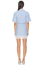 Calder Cotton Lace Mini Dress - thumbnail 6