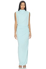 Vale Draped Jersey Midi Dress - thumbnail 5