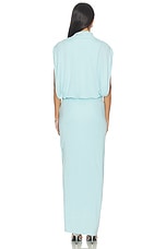Vale Draped Jersey Midi Dress - thumbnail 6
