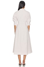 Jazz Pintuck Midi Dress - thumbnail 6