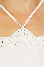 Gillian Embroidered Linen Midi Dress - thumbnail 7