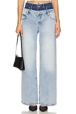 Kove Double Waistband Jeans