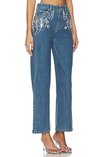 Jude Mid Rise Crop Wide Leg Jean - thumbnail 5