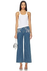 Jude Mid Rise Crop Wide Leg Jean - thumbnail 8