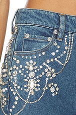 Jude Mid Rise Crop Wide Leg Jean - thumbnail 9
