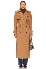 Rumi Belted Long Coat