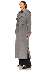 Rumi Belted Long Coat - thumbnail 6