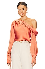 Product image of SIMKHAI Alice One Shoulder Top. Click to view full details