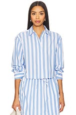 Renata Cropped Button Down Shirt