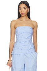 Emerson Ruched Bustier Top - thumbnail 4