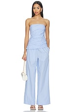 Emerson Ruched Bustier Top - thumbnail 7