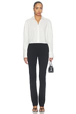 Renata Cropped Button Down Shirt - thumbnail 7