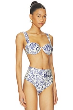 Anniston Ruched Cup Bikini Top - thumbnail 5