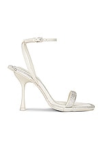Product image of SIMKHAI Icon Crystal Heeled Sandals. Click to view full details