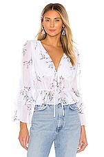 THE JETSET DIARIES Maia Top in White Floral | REVOLVE
